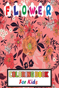 Flower Coloring Book for Kids