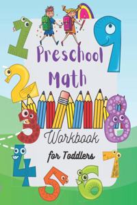 Preschool Math Workbook for Toddlers