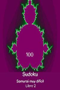 100 Sudoku samurai muy dificil libro 2