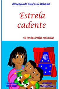 Estrela cadente vai ter dois irmãos mais novos (Livro infantil sobre bebés)