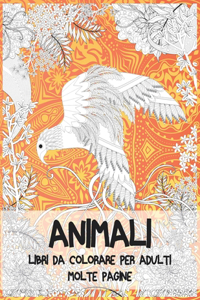 Libri da colorare per adulti - Molte pagine - Animali
