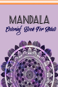 Mandala Coloring Book For Adult