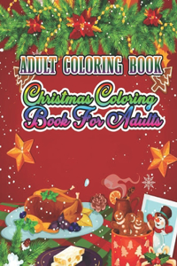 Adult Coloring Book Christmas Coloring Book For Adults