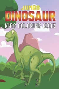 Jumbo Dinosaur Kids Coloring Book