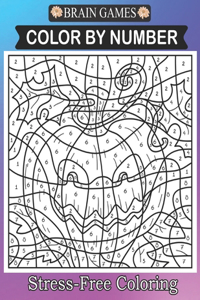 Brain Games Color By Number Stress-Free Coloring