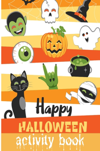 Happy Halloween Activity Book