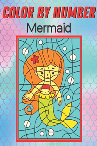 Color By Number Mermaid