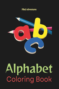 ABC Coloring Book for Children PBnJ Adventures Learn Alphabet