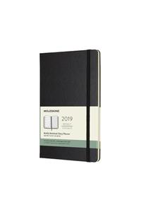 2019 Moleskine Notebook Black Large Weekly 12-month Diary Hard