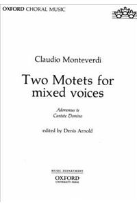 Two Motets for mixed voices