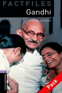 Oxford Bookworms Library Factfiles: Level 4: Gandhi Audio CD Pack