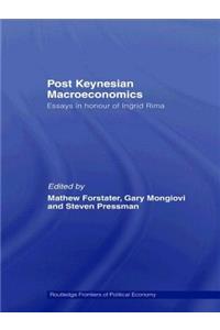 Post-Keynesian Macroeconomics