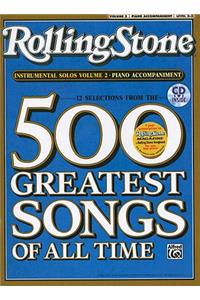 Selections from Rolling Stone Magazine's 500 Greatest Songs of All Time (Instrumental Solos), Vol 2