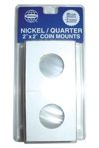 Whitman 35 Count Mylar Nickel & Quarter Coin Holders