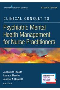 Clinical Consult to Psychiatric Mental Health Management for Nurse Practitioners