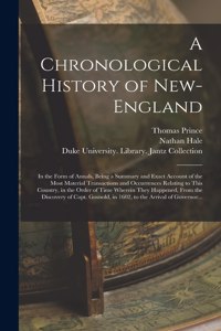 Chronological History of New-England