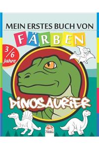 Mein erstes Buch von - Färben - Dinosaurier