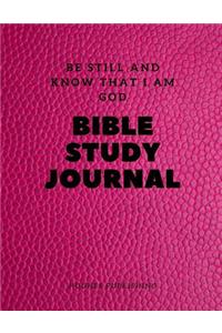 Bible Study Journal