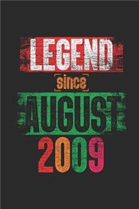 Legend Since August 2009