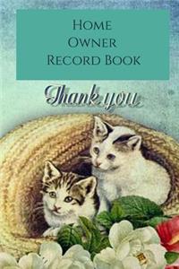 Home Owners Record Book