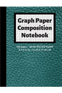 Graph Paper Composition Notebook