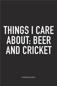 Things I Care about