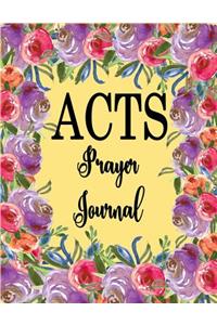 ACTS Prayer Journal - Black & White