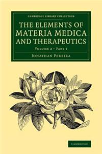 Elements of Materia Medica and Therapeutics