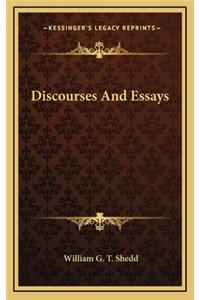 Discourses and Essays