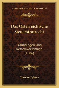 Das Osterreichische Steuerstrafrecht