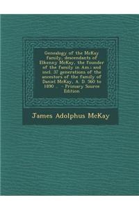 Genealogy of the McKay Family