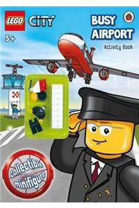 LEGO CITY: Busy Airport Activity Book with Minifigure