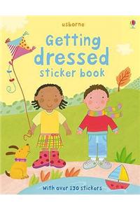 Getting Dressed Sticker Book
