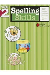 Spelling Skills: Grade 2 (Flash Kids Harcourt Family Learning)