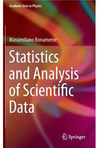 Statistics and Analysis of Scientific Data