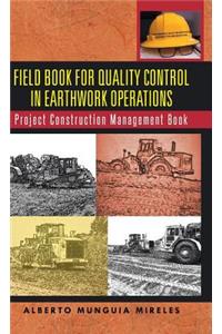 Field Book for Quality Control in Earthwork Operations