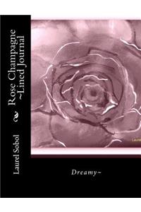 Rose Champagne Lined Journal