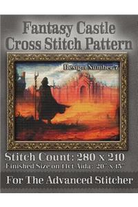 Fantasy Castle Cross Stitch Pattern