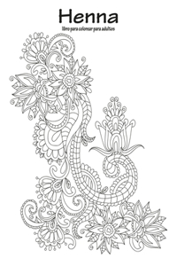 Henna libro para colorear para adultos 1