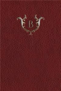 Monogram "B" Journal: 365 page Journal Diary Notebook