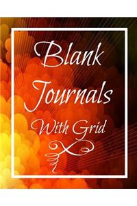 Blank Journals With Grid