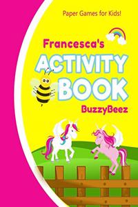Francesca's Activity Book