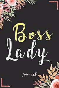 Boss Lady Journal - Funny Birthday Gift for Women, Entrepreneur, Girl Boss