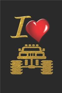 Monster Truck Notizbuch