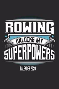 Rugby Unlocks My Superpowers Calender 2020