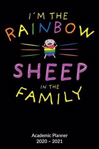 I´m the Rainbow Sheep of the family. Academic Planner 2020-2021