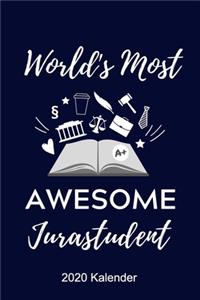 World's Most Awesome Anwalt 2020 Kalender