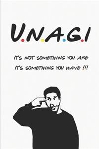 Unagi friends TV show funny notebook