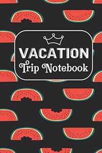 Vacation Trip Notebook