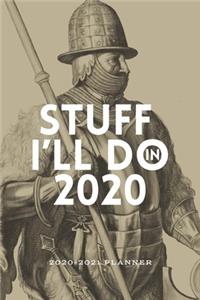 Stuff I'll Do in 2020 2020-2021 Planner